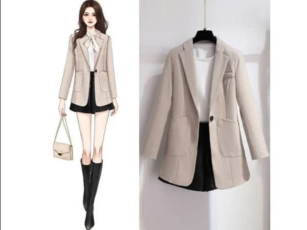 Phối đồ với áo khoác dài