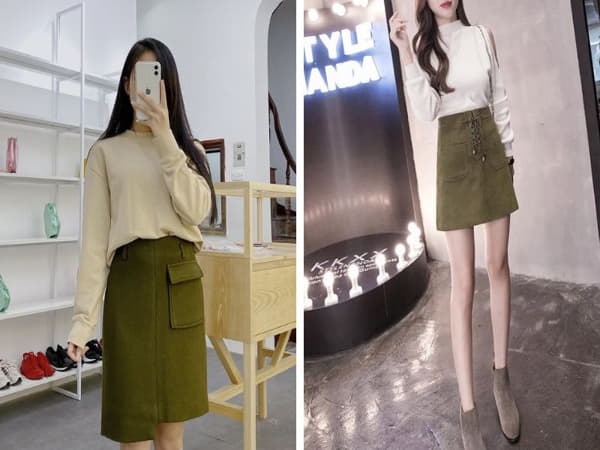 Áo màu nâu đất – Tông trầm ấm đồng điệu